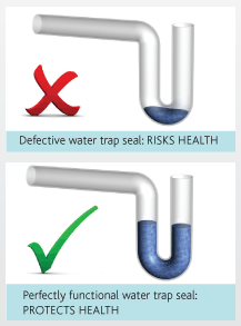 water trap seals